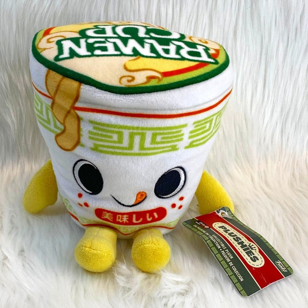 2021 Funko Ramen Cup Plushie, 5 1/2", Gamestop Exclusive, With Tag
